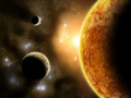 Впервые обнаружена планетарная система, своей структурой напоминающая Солнечную систему